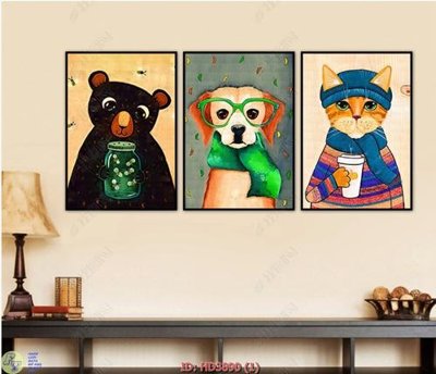 File ảnh File tranh treo hiện đại HD3890 (gốc) in standee