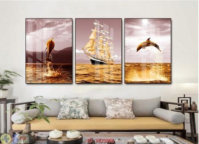 File tranh File tranh treo hiện đại HD3896 (gốc) in film