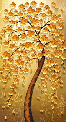 File ảnh Tranh bộ hiện đại HD4004 (gốc) in poster