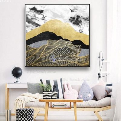 Chi tiết file gốc File bộ tranh treo hiện đại HD40125 (cho in tráng gương)