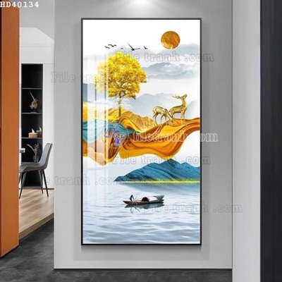 Tệp tin gốc File bộ tranh treo hiện đại HD40134 (dùng cho in ấn) chuyên nghiệp