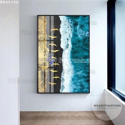 File gốc File bộ tranh treo hiện đại HD40150 (ảnh chi tiết) để in ấn