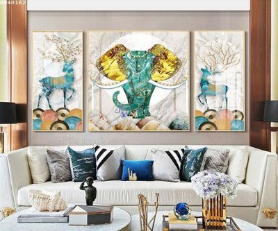 Tải file gốc File bộ tranh treo hiện đại HD40162 (in khổ lớn) không mờ