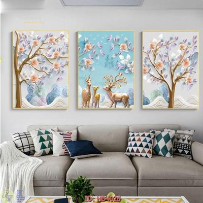 Download file File tranh treo hiện đại HD4026 (gốc) cho xưởng in