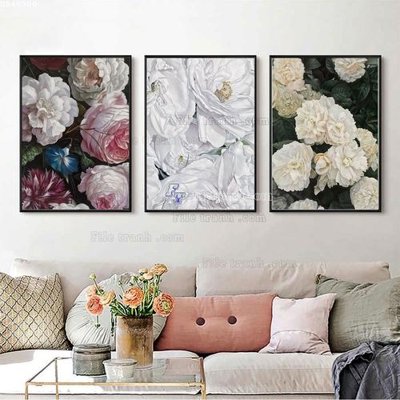 File in ấn cao cấp File bộ tranh treo hiện đại HD40300 (file gốc)