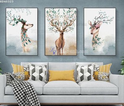 File tranh File bộ tranh treo hiện đại HD40323 (ảnh gốc) độ nét vượt trội