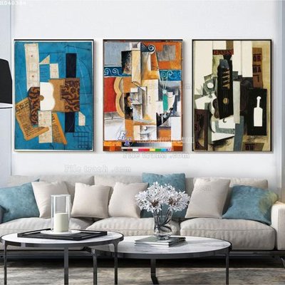 File gốc File bộ tranh treo hiện đại HD40386 (in mica) làm quà tặng