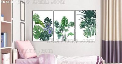 File tranh File bộ tranh treo hiện đại HD40415 (ảnh gốc) in trần xuyên sáng