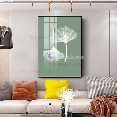 File tranh File bộ tranh treo hiện đại HD40475 (gốc) in vải canvas