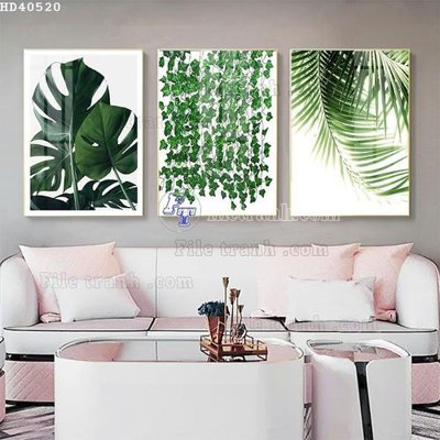 File tranh File bộ tranh treo hiện đại HD40520 (ảnh gốc) sắc nét hoàn hảo