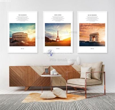 Tải về file tranh gốc File bộ tranh treo hiện đại HD40614 (để in quảng cáo)