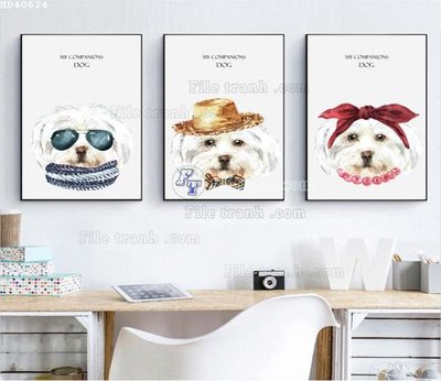 Download file tranh File bộ tranh treo hiện đại HD40624 (file gốc PSD)