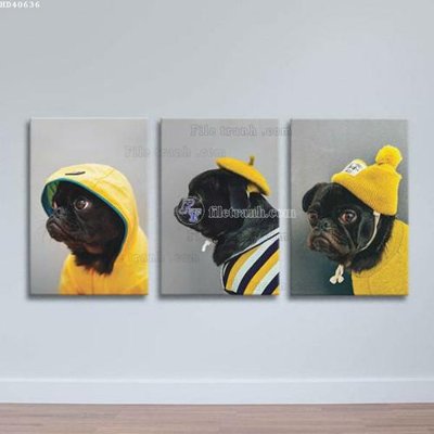 Cung cấp file tranh gốc File bộ tranh treo hiện đại HD40636 độc quyền