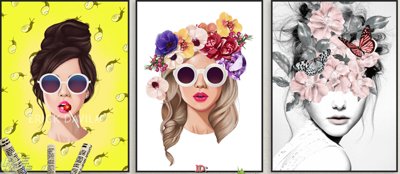 File gốc File tranh treo hiện đại HD4065 (in mica) làm quà tặng