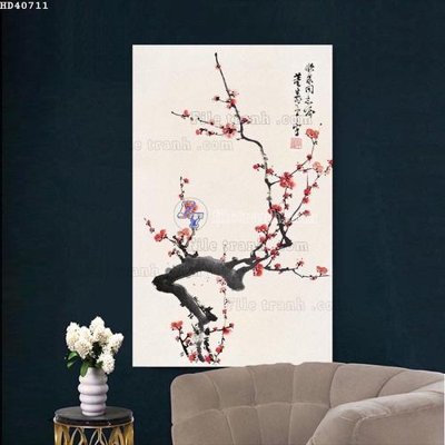 Cung cấp file tranh gốc File bộ tranh treo hiện đại HD40711 độc quyền