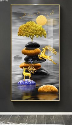 Download file gốc File bộ tranh treo hiện đại HD40731 (in mica) trong suốt