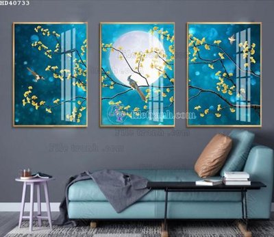 Download file gốc File bộ tranh treo hiện đại HD40733 (in mica) logo