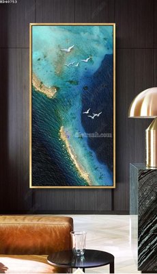 Cung cấp file tranh gốc File bộ tranh treo hiện đại HD40753 độc quyền