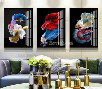 Download file ảnh gốc File bộ tranh treo hiện đại HD40771 để in ấn