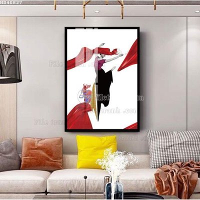 File gốc File bộ tranh treo hiện đại HD40827 (ảnh chi tiết) để in trần