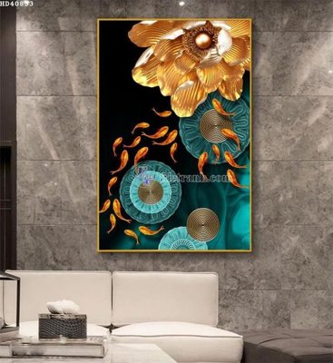 File gốc in ấn File bộ tranh treo hiện đại HD40833 chuẩn màu CMYK