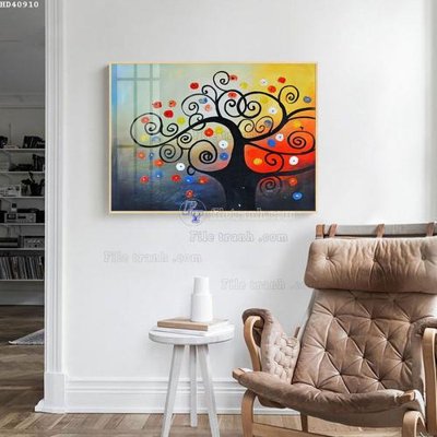 Download file gốc File bộ tranh treo hiện đại HD40910 (in mica) trong suốt