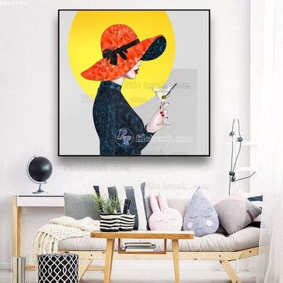 File gốc File bộ tranh treo hiện đại HD40949 (chủ đề hiện đại) trang trí