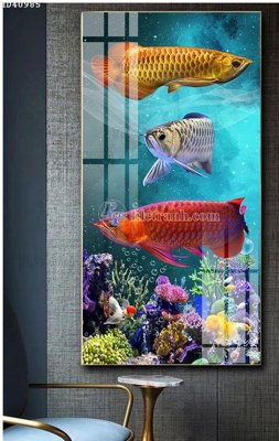 File ảnh File bộ tranh treo hiện đại HD40985 (gốc) cho trang trí nhà hàng