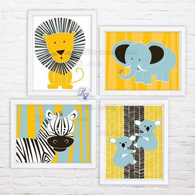 File in ấn File bộ tranh treo hiện đại HD41000 (bản gốc) sắc nét