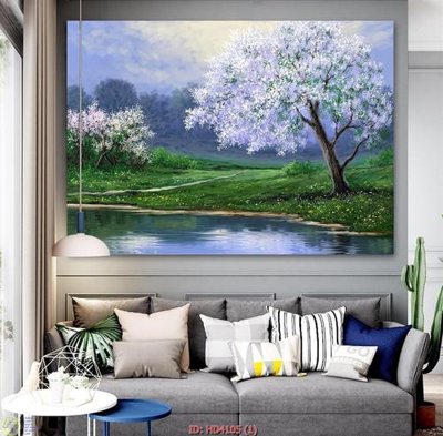 File gốc File tranh treo hiện đại HD4105 (in mica) làm quà tặng