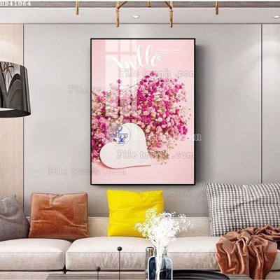 File ảnh File bộ tranh treo hiện đại HD41064 (gốc) cho trang trí nội thất