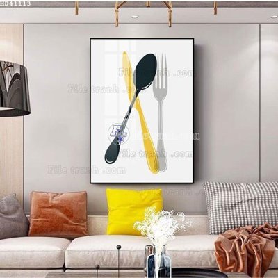 File in mica File bộ tranh treo hiện đại HD41113 (ảnh gốc) đẹp