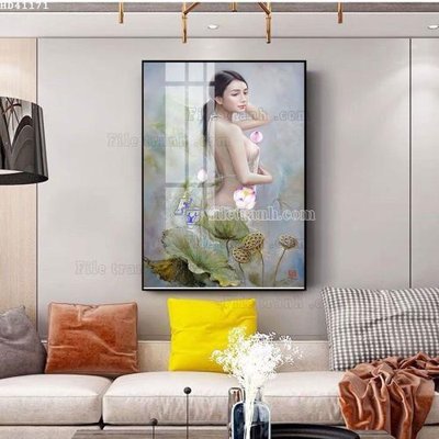 Hình ảnh gốc File bộ tranh treo hiện đại HD41171 (để in khổ lớn)