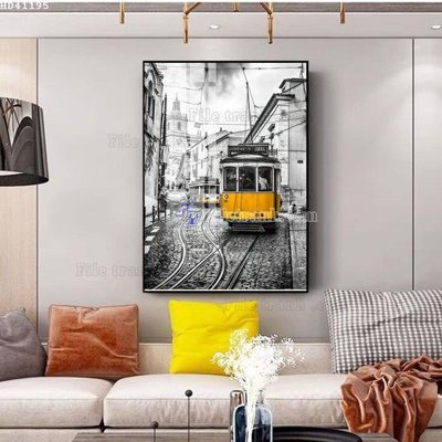 File in ấn File bộ tranh treo hiện đại HD41195 chuyên nghiệp