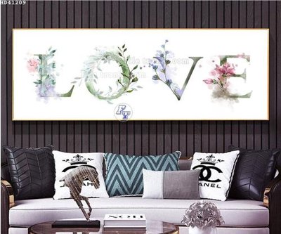 File tranh File bộ tranh treo hiện đại HD41209 (gốc) in vải canvas