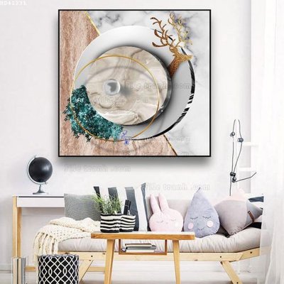 Tải file File bộ tranh treo hiện đại HD41231 (PSD) cho in tranh kính