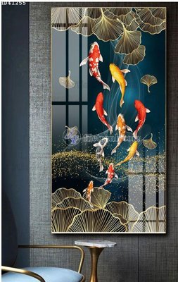 File tranh File bộ tranh treo hiện đại HD41255 (bản gốc) trang trí văn phòng