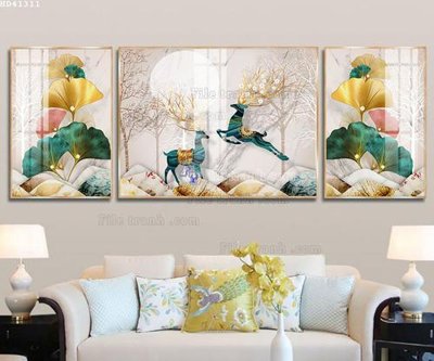 File gốc File bộ tranh treo hiện đại HD41311 (ảnh chi tiết) để in trần
