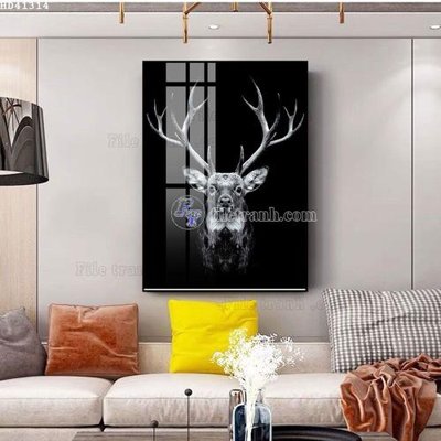 File gốc File bộ tranh treo hiện đại HD41314 (in mica) trang trí