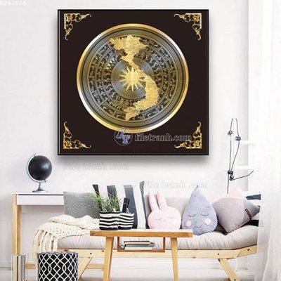 File in trần File bộ tranh treo hiện đại HD41524 (bản gốc) 5D