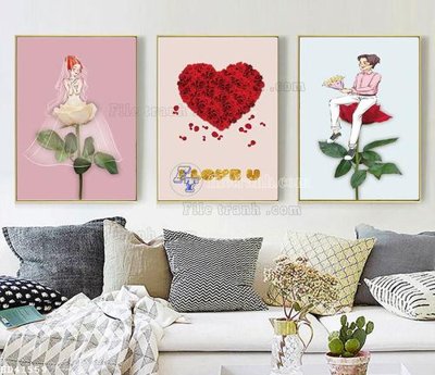 Tải file File bộ tranh treo hiện đại HD41559 (gốc) in ấn ngay lập tức