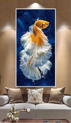 Cung cấp file tranh gốc File bộ tranh treo hiện đại HD41587 độc quyền