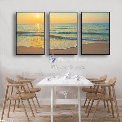 Tải file File bộ tranh treo hiện đại HD41596 (ảnh gốc) in gạch 3D