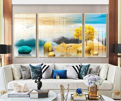 File gốc File bộ tranh treo hiện đại HD41645 cho in ấn và thiết kế