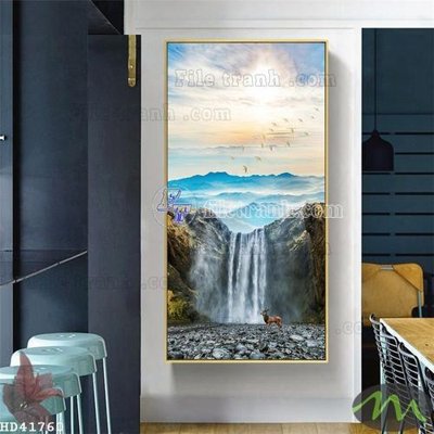 Tải file gốc File bộ tranh treo hiện đại HD41760 (in khổ lớn) không vỡ