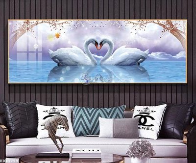 File tranh File bộ tranh treo hiện đại HD41799 (gốc) chủ đề động vật