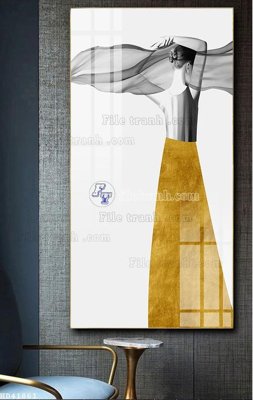 File in ấn chuyên nghiệp File bộ tranh treo hiện đại HD41861 (file gốc)