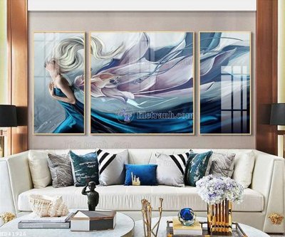 File gốc File bộ tranh treo hiện đại HD41926 (thiết kế) cho in ấn