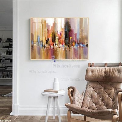 Chi tiết file tranh tráng gương File bộ tranh treo hiện đại HD41929 (ảnh gốc)