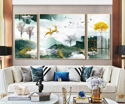Tải file File bộ tranh treo hiện đại HD42010 (gốc) in ấn ngay lập tức